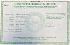 housing license