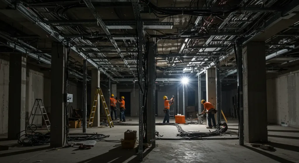 commercial electrical construction las vegas