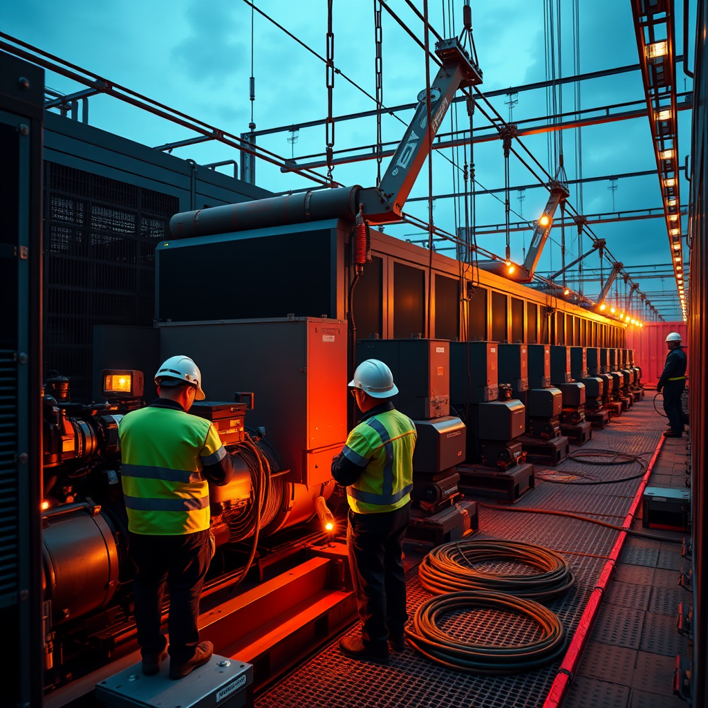 Skilled technician replacing outlet