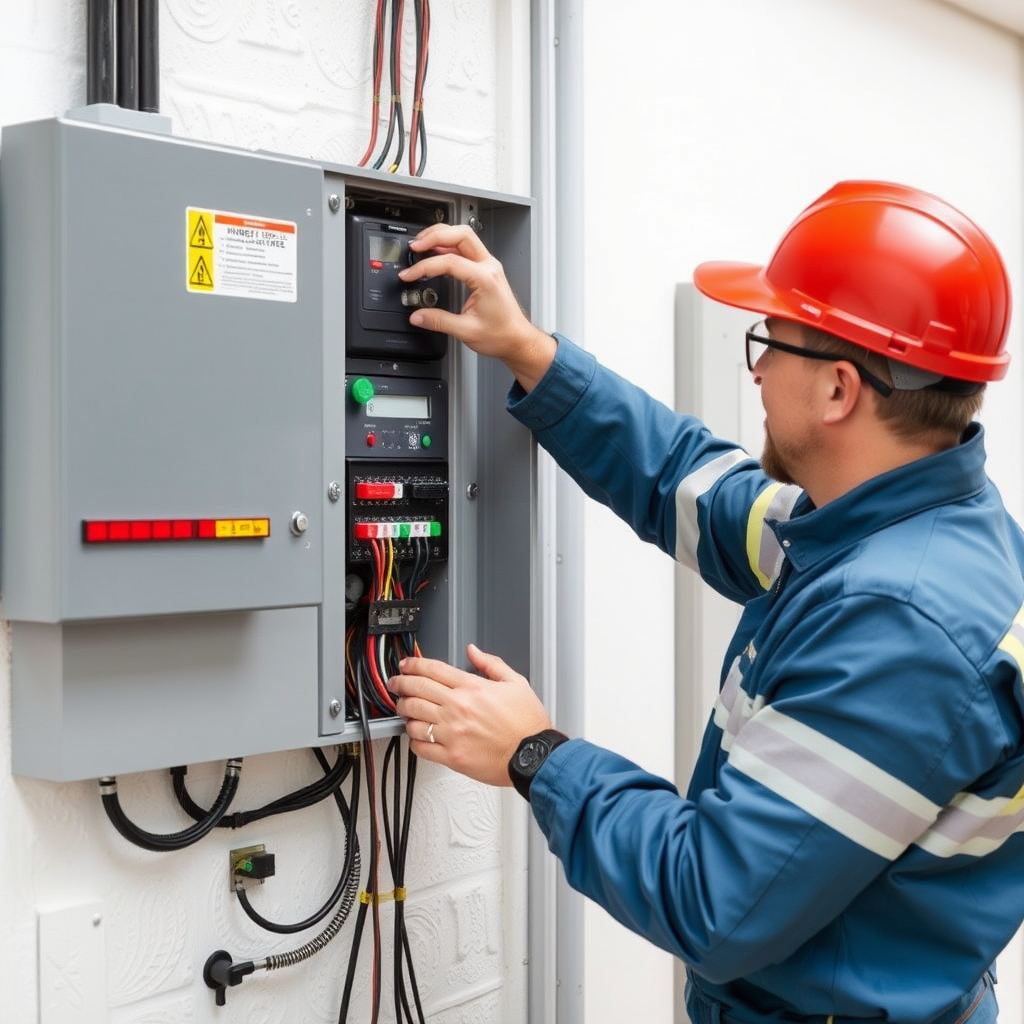 Ampere Electric team ensuring safety standards