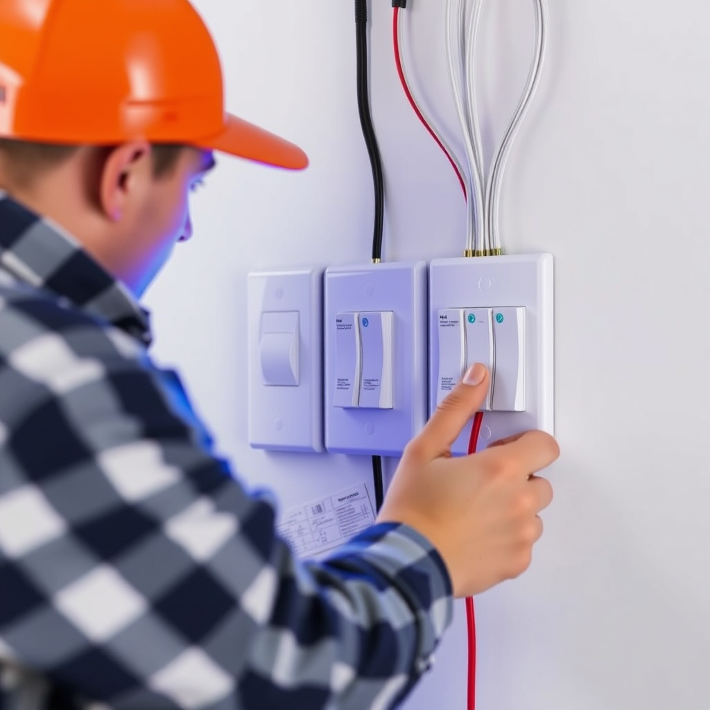 Skilled staff working efficiently