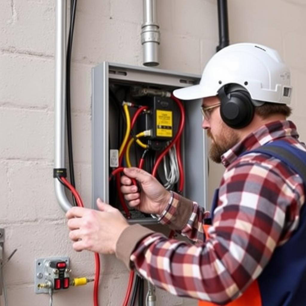 New light switch installation