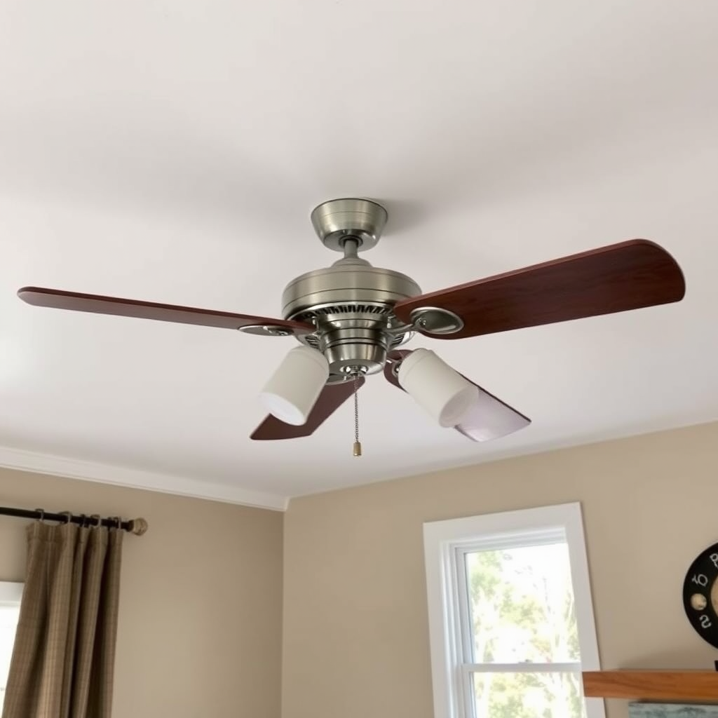 Hands adjusting wall outlet