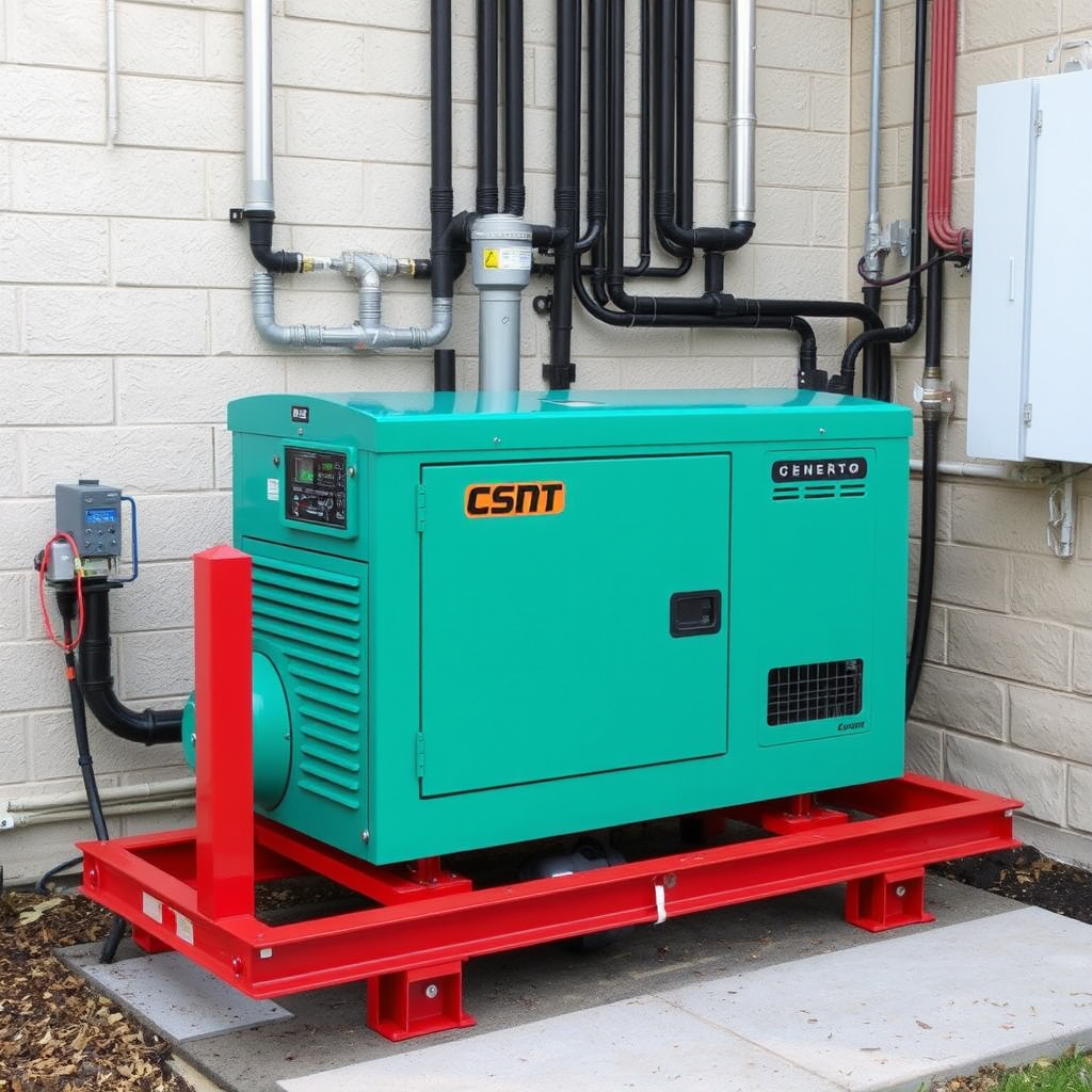 Residential electrician team