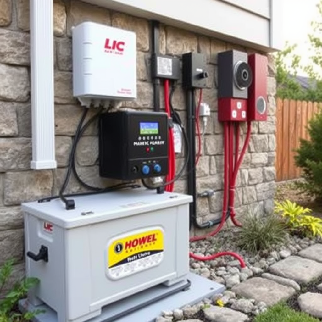 Clean and organized electrical area