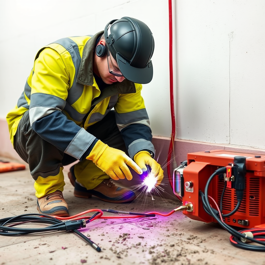 Bright space with even lighting