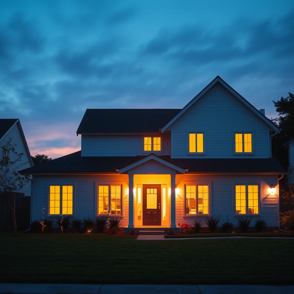 Technician finalizing installation steps