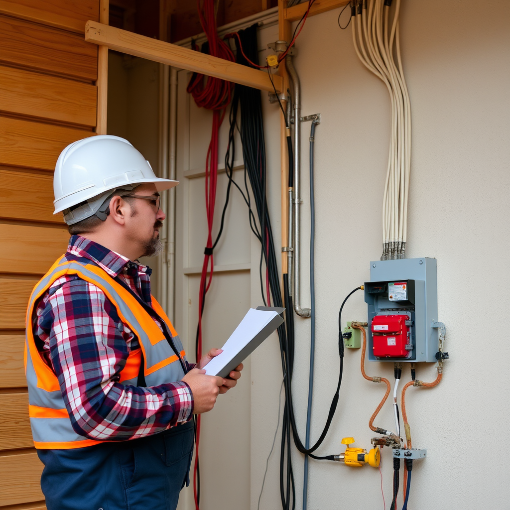 Indoor lighting in progress