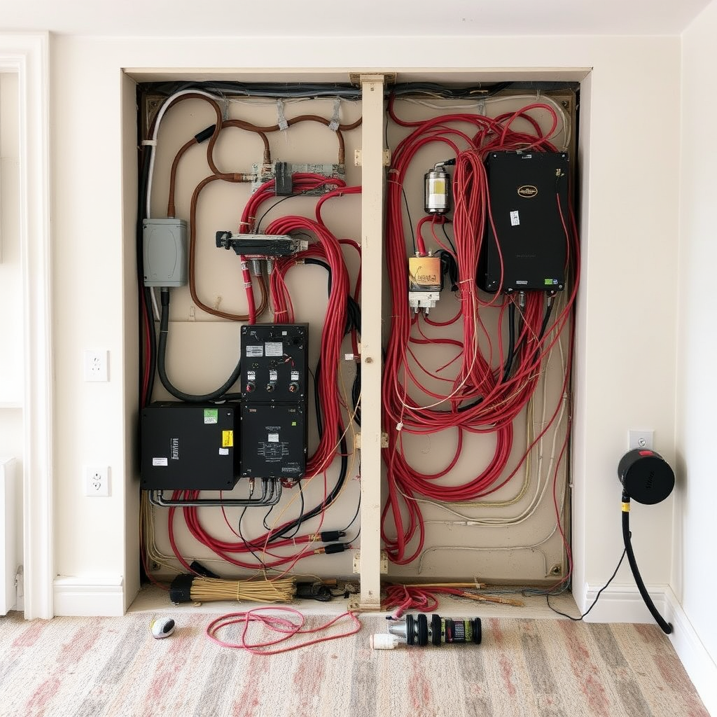 House Rewire in Summerlin 2 Brightly lit office space